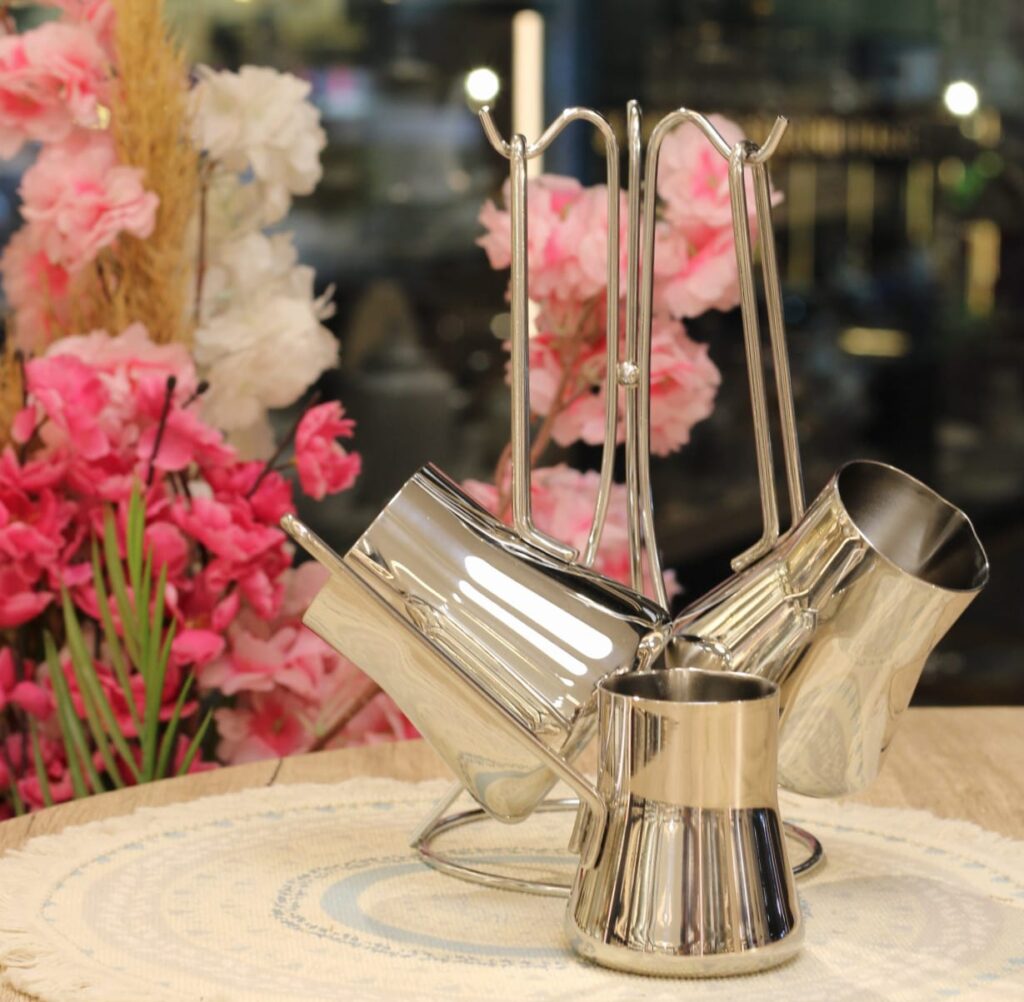 طقم كنك استانلس ريد لاين