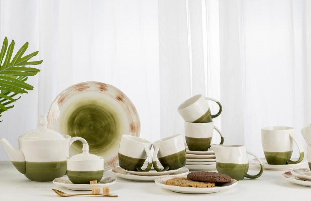 طقم شاي وجاتوه 25 قطعه