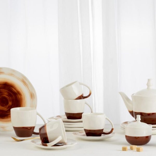 طقم شاي وجاتوه 25 قطعه