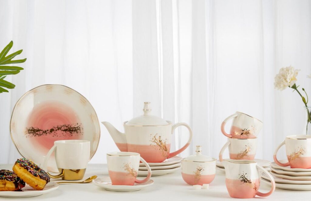 طقم شاي و جاتوه 25 قطعه