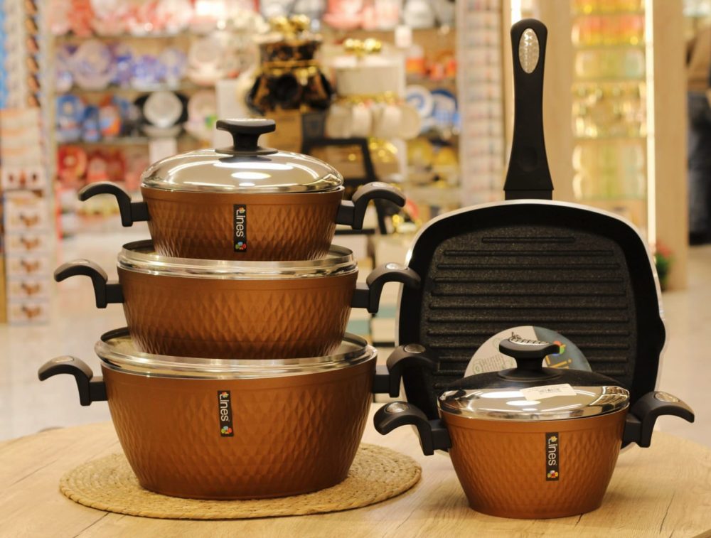 طقم حلل lines تركي 9 قطع - Image 4