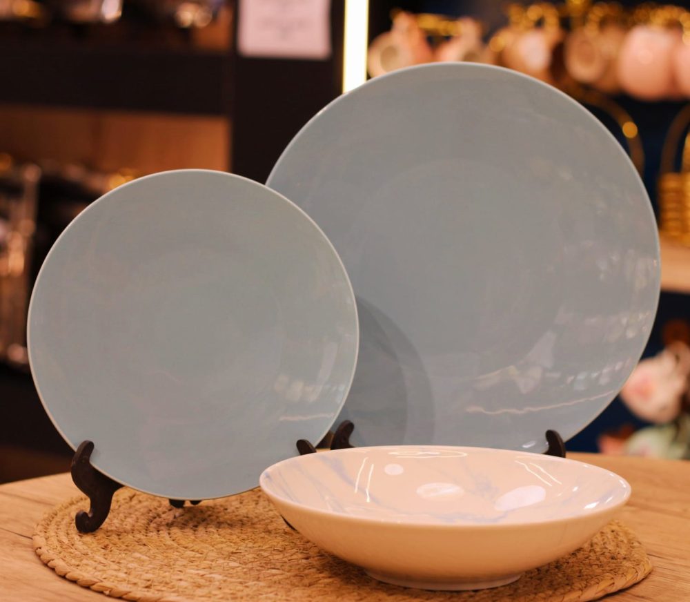 طقم عشا بورسلين 18 قطعه