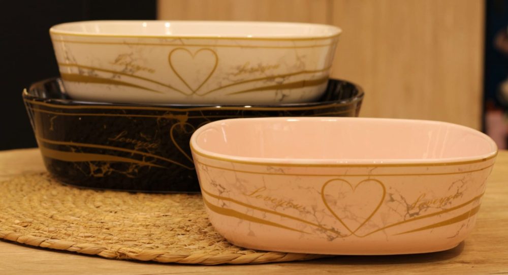 طقم طواجن بورسلين 3 قطع - Image 3