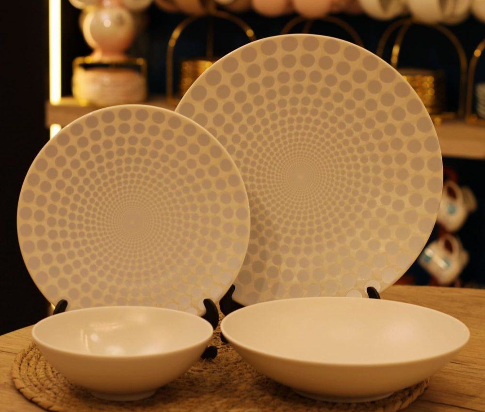 طقم عشاء بورسلين 24 قطعه - Image 2