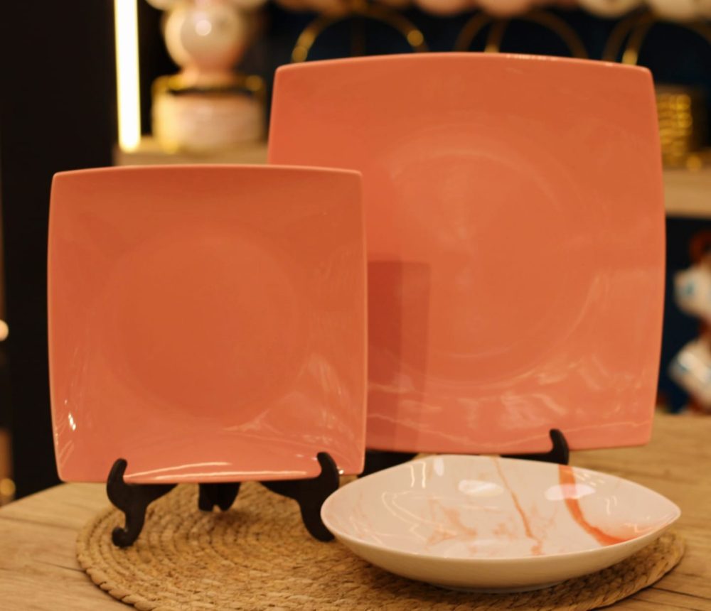 طقم عشا بورسلين 18 قطعه - Image 2