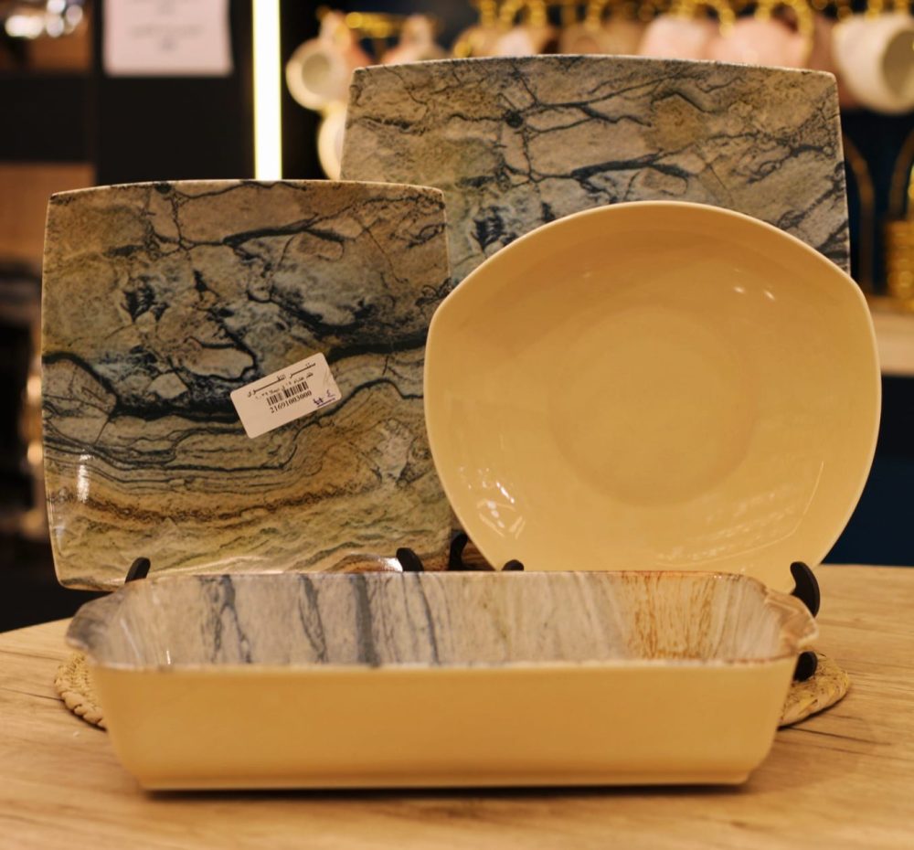 طقم عشاء بورسلين 19 قطعه - Image 5