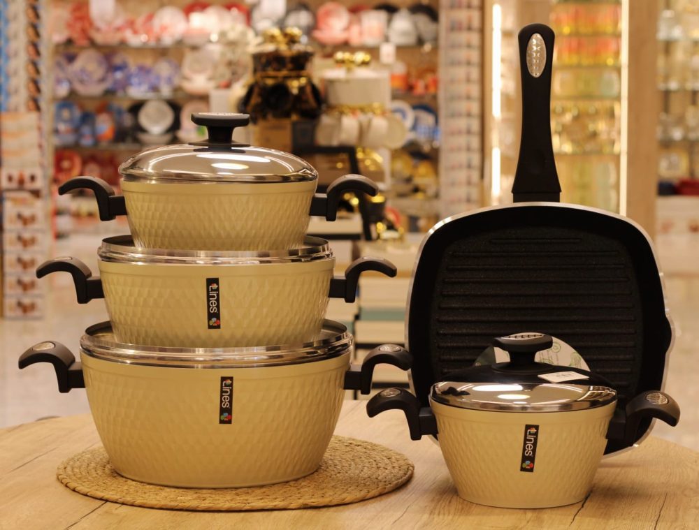 طقم حلل lines تركي 9 قطع - Image 5