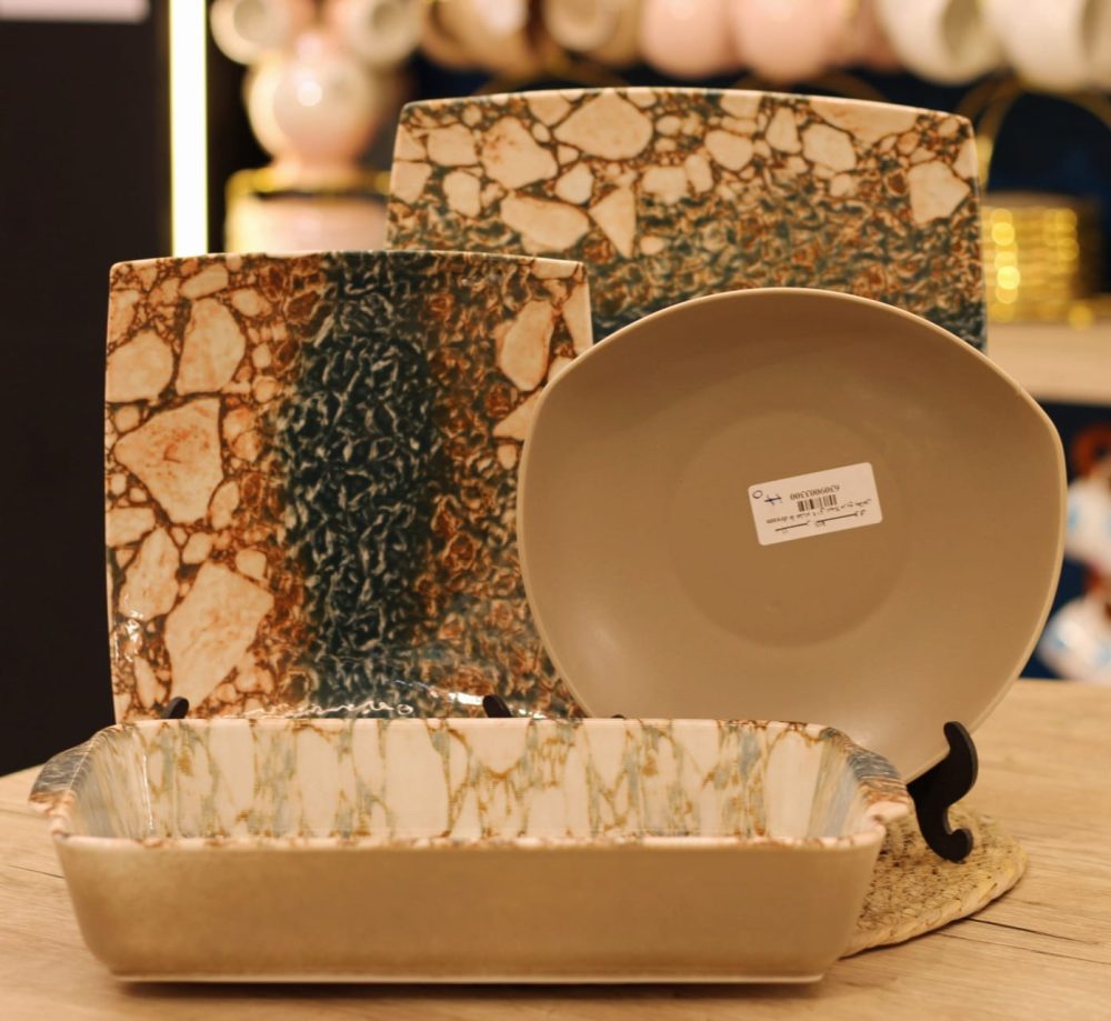 طقم عشاء بورسلين 19 قطعه - Image 4