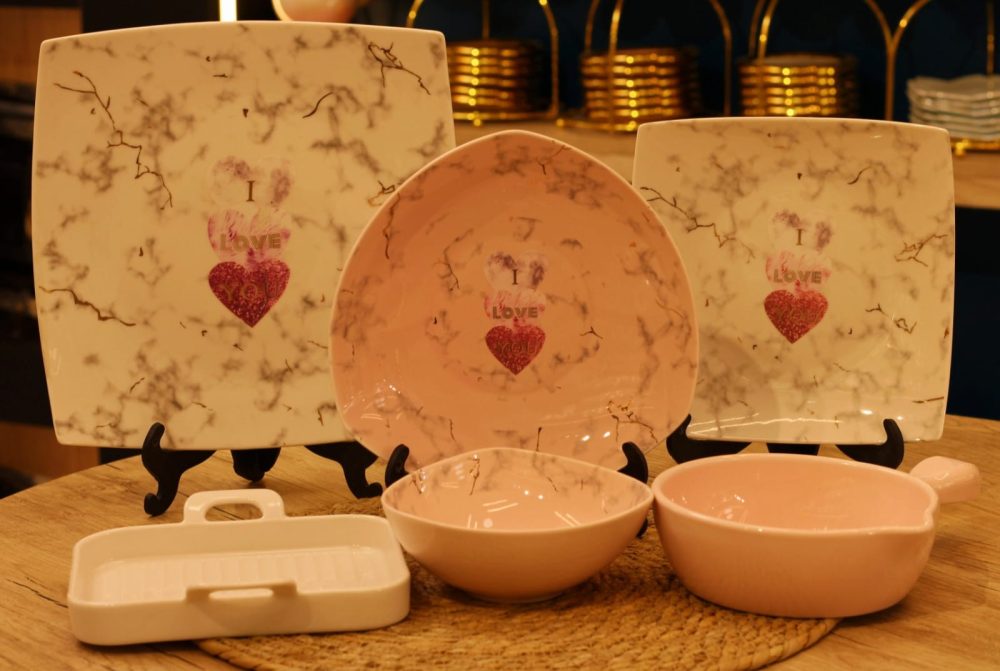 طقم عشاء بورسلين 26 قطعه - Image 2