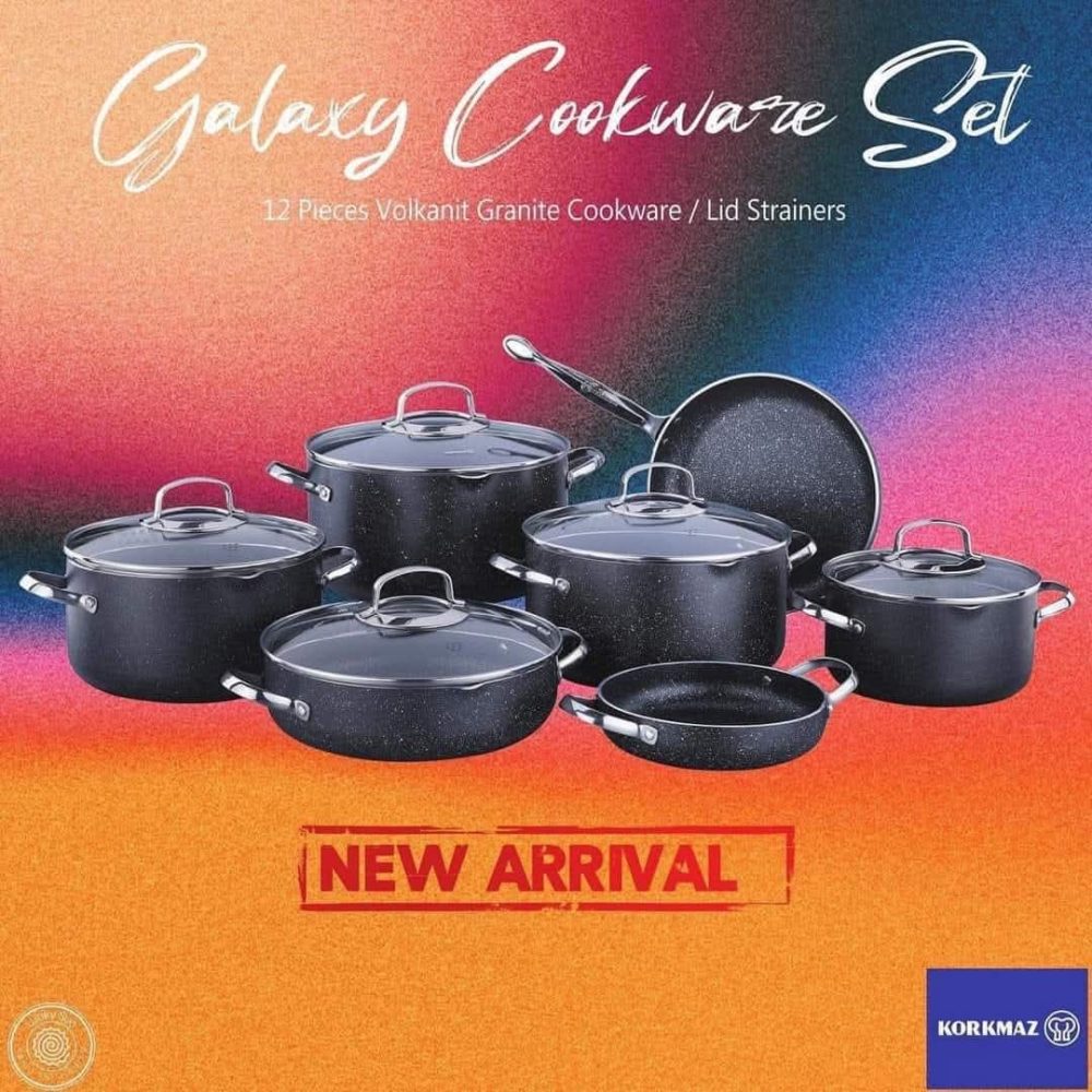 طقم جرانيت كوركماز 12 قطعه