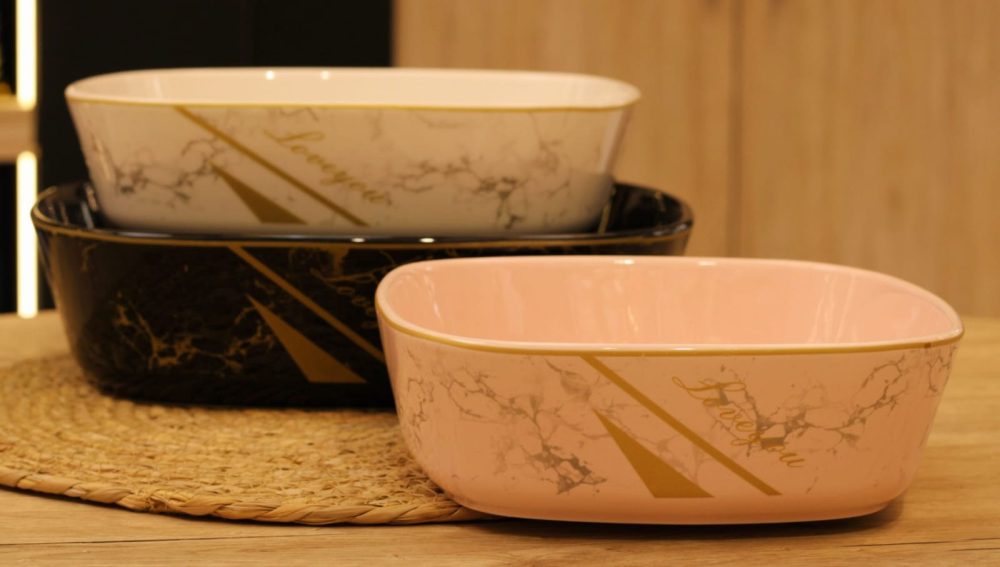 طقم طواجن بورسلين 3 قطع - Image 4