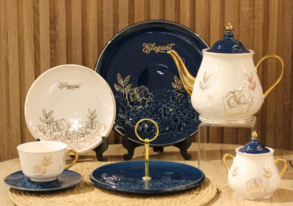 طقم شاي وجاتوه 25 قطعه