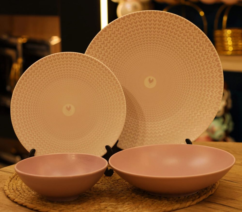 طقم عشاء بورسلين 24 قطعه - Image 3