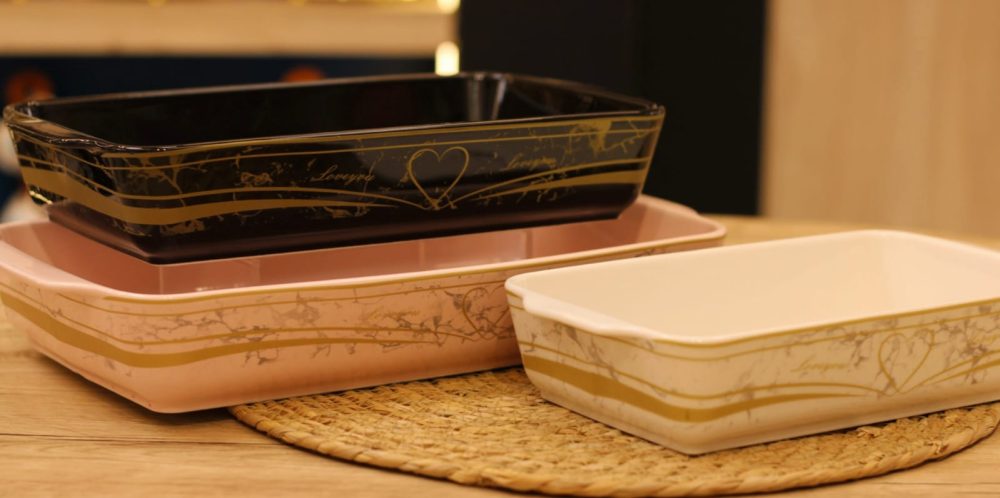 طقم طواجن بورسلين 3 قطع