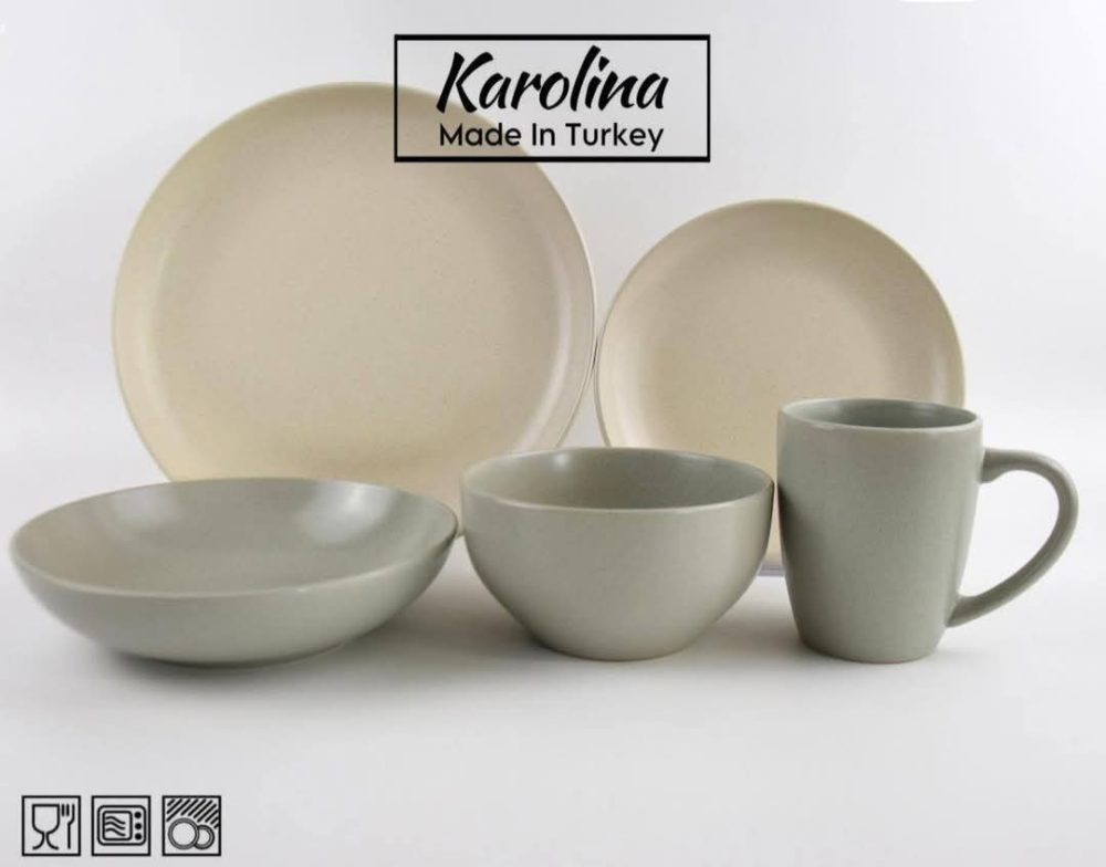 طقم عشاء كارولينا 30 قطعه