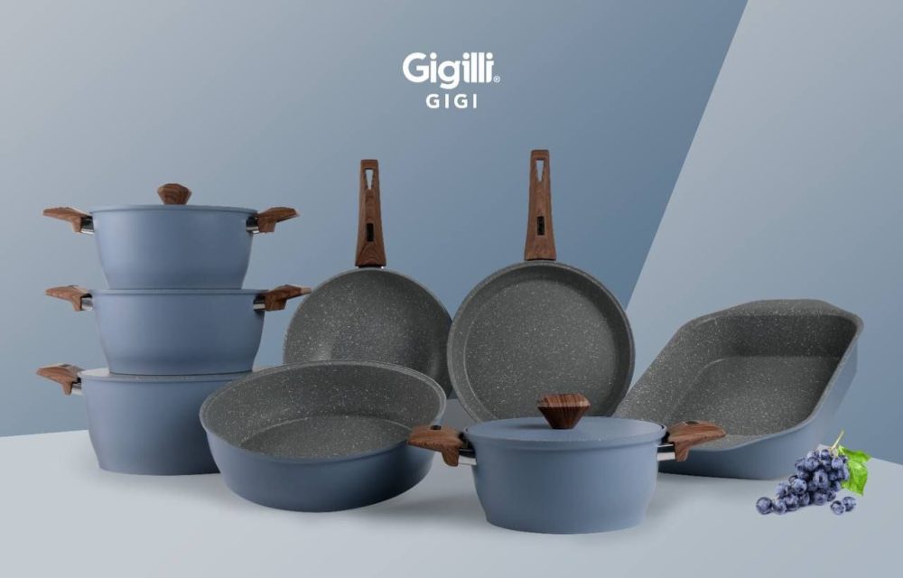 طقم جرانيت gigilli تركي 12 قطعة - Image 3