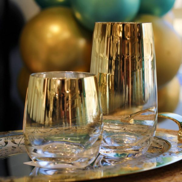 طقم كوبيات جولد 6 قطع