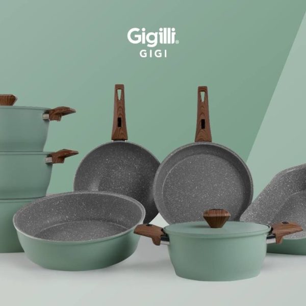 طقم جرانيت gigilli تركي 12 قطعة