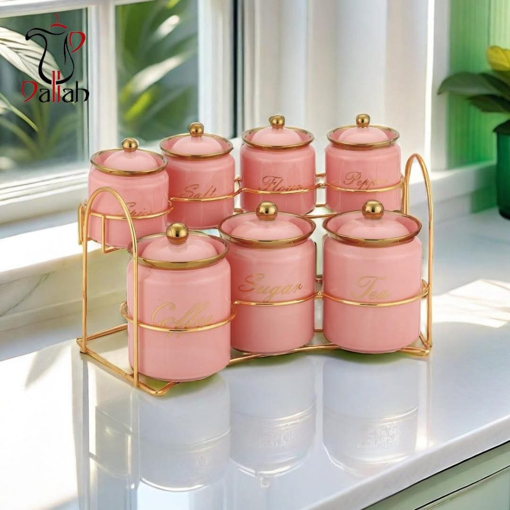 طقم توابل بورسلين 7 قطع - Image 3