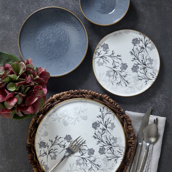 طقم عشاء بورسلين تركي 24 قطعه