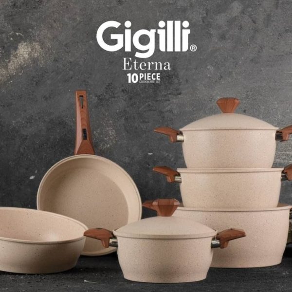 طقم جرانيت gigilli تركي 10 قطع