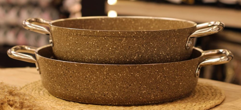 صينيه جرانيت بيد قطعتين