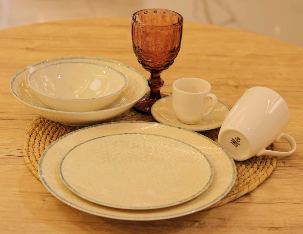 طقم عشاء بورسلين 46 قطعه - Image 3