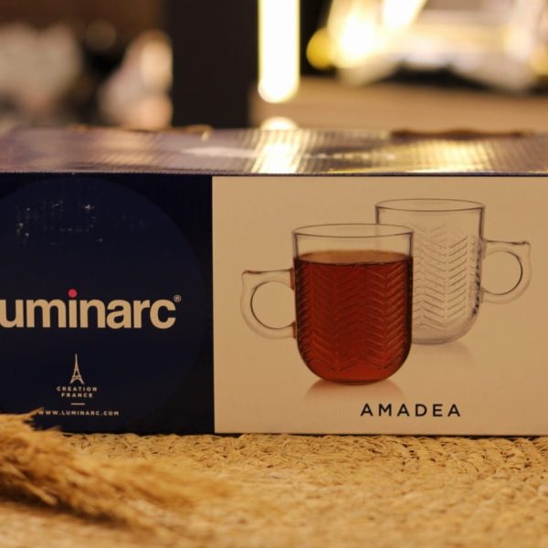 طقم مجات زجاج 6 قطع