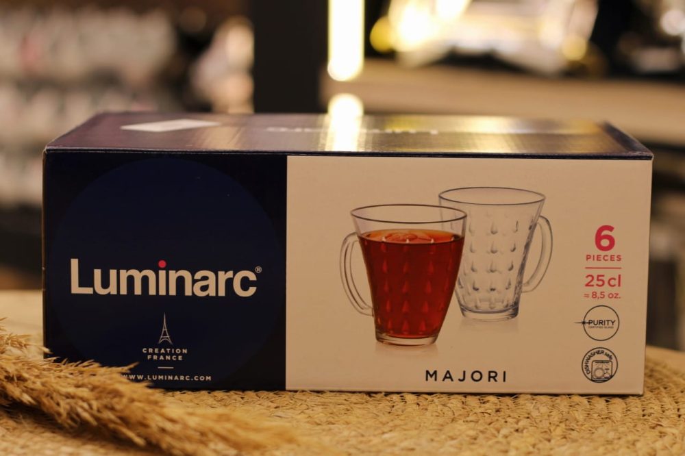 طقم مجات زجاج 6 قطع - Image 2