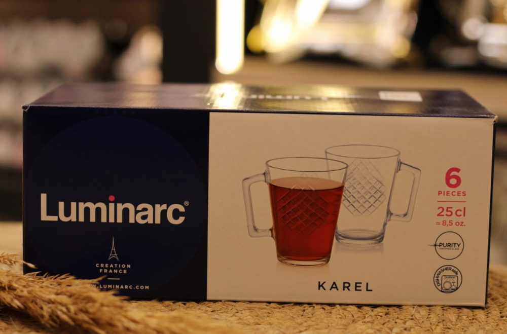 طقم مجات زجاج 6 قطع - Image 4