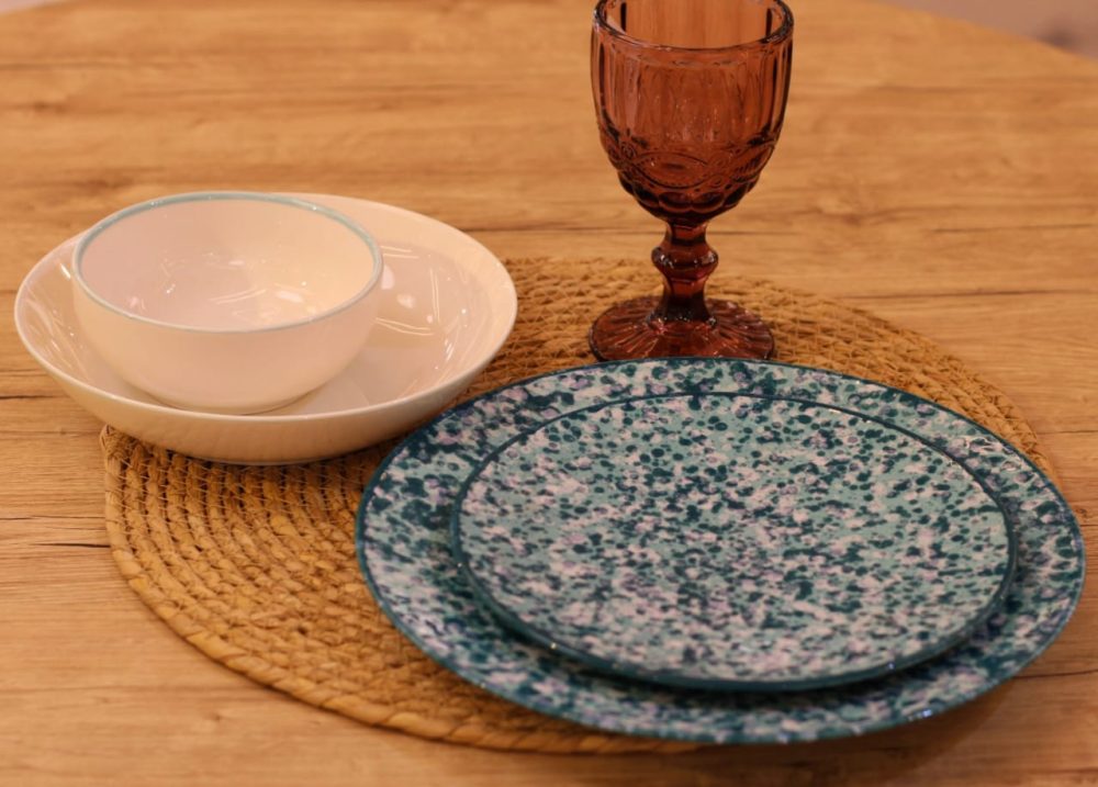 طقم عشاء بورسلين 24 قطعه - Image 2