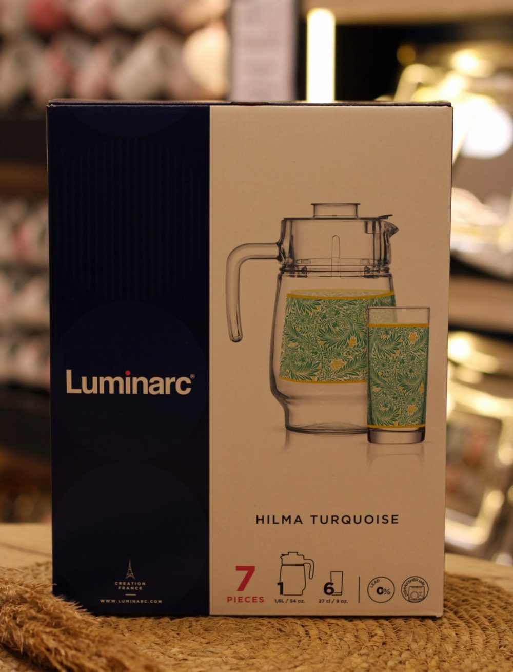 طقم شربات لومنيارك 7 قطع