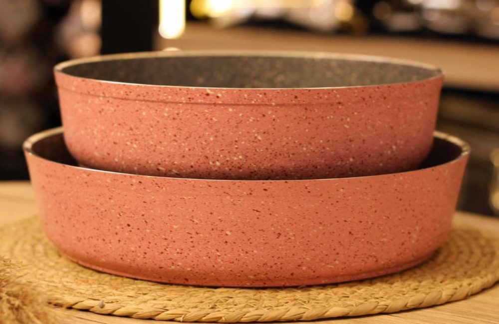 طقم صواني جرانيت قطعتين تركي - Image 3