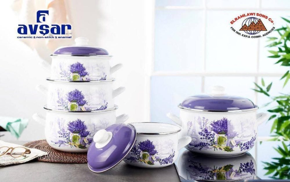 طقم صاج 10 قطع تركي