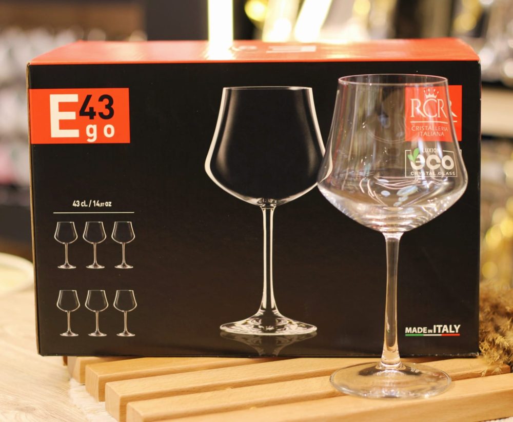 طقم كاسات RcR ايطالي 6 قطع