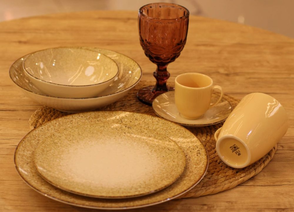 طقم عشاء بورسلين 46 قطعه - Image 4